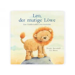 Jellycat Leo, Der Mutige Löwe Buch