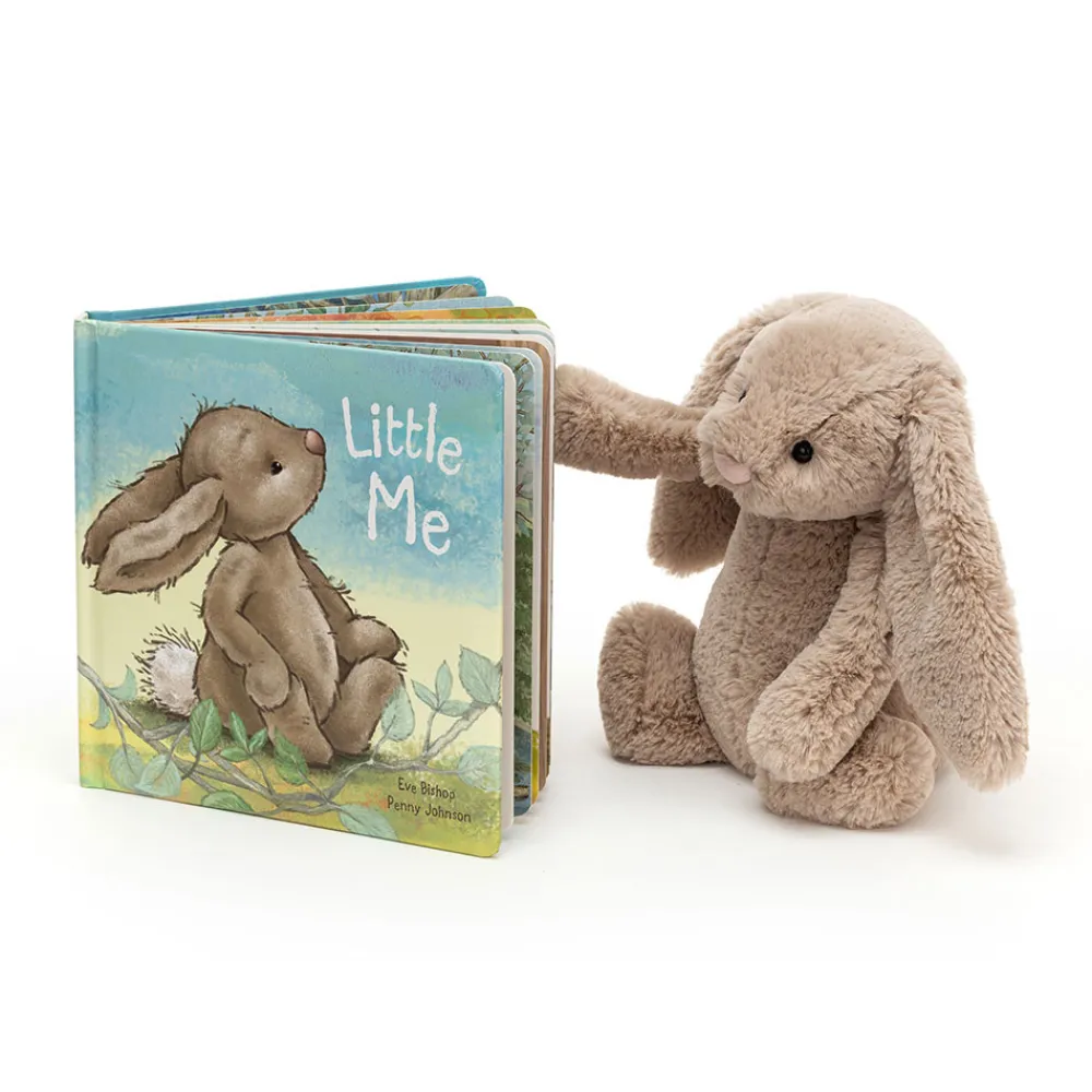 Jellycat Little Me Book and Bashful Beige Bunny Medium