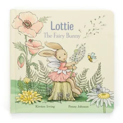 Jellycat Lottie Fairy Bunny Book and Lottie Bunny Fairy