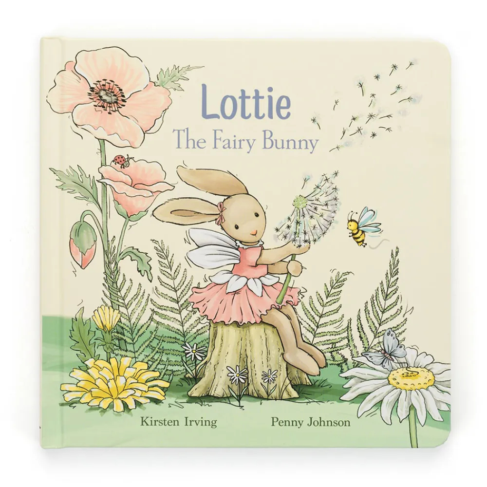 Jellycat Lottie Fairy Bunny Book and Lottie Bunny Fairy