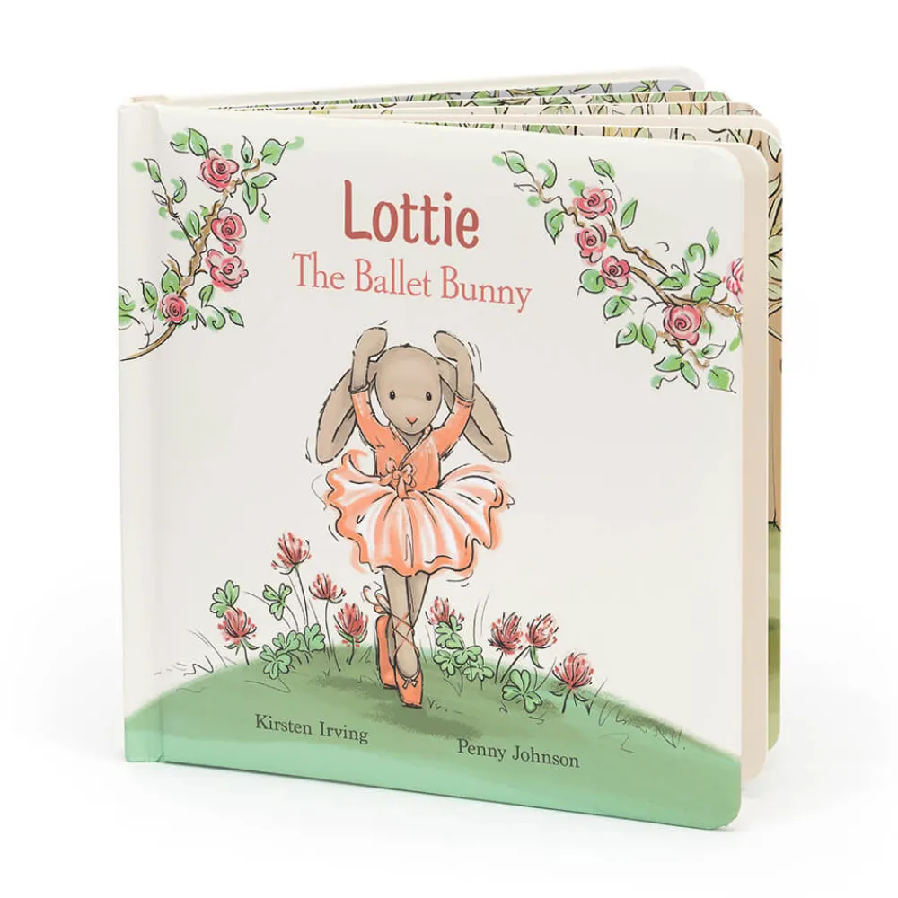 Jellycat Lottie The Ballet Bunny Book and Lottie Bunny Ballet