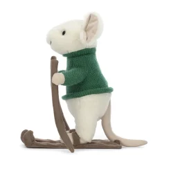 Jellycat Merry Mouse Skiing