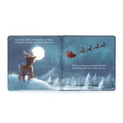 Jellycat Mitzi Reindeer's Dream Book