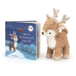 Jellycat Mitzi Reindeer's Dream Book and Mitzi Reindeer Medium