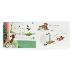 Jellycat Otto's Snowy Christmas Book