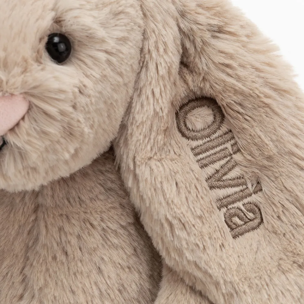 Jellycat Personalised Bashful Beige Bunny Medium