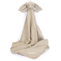 Jellycat Personalised Bashful Beige Bunny Blankie