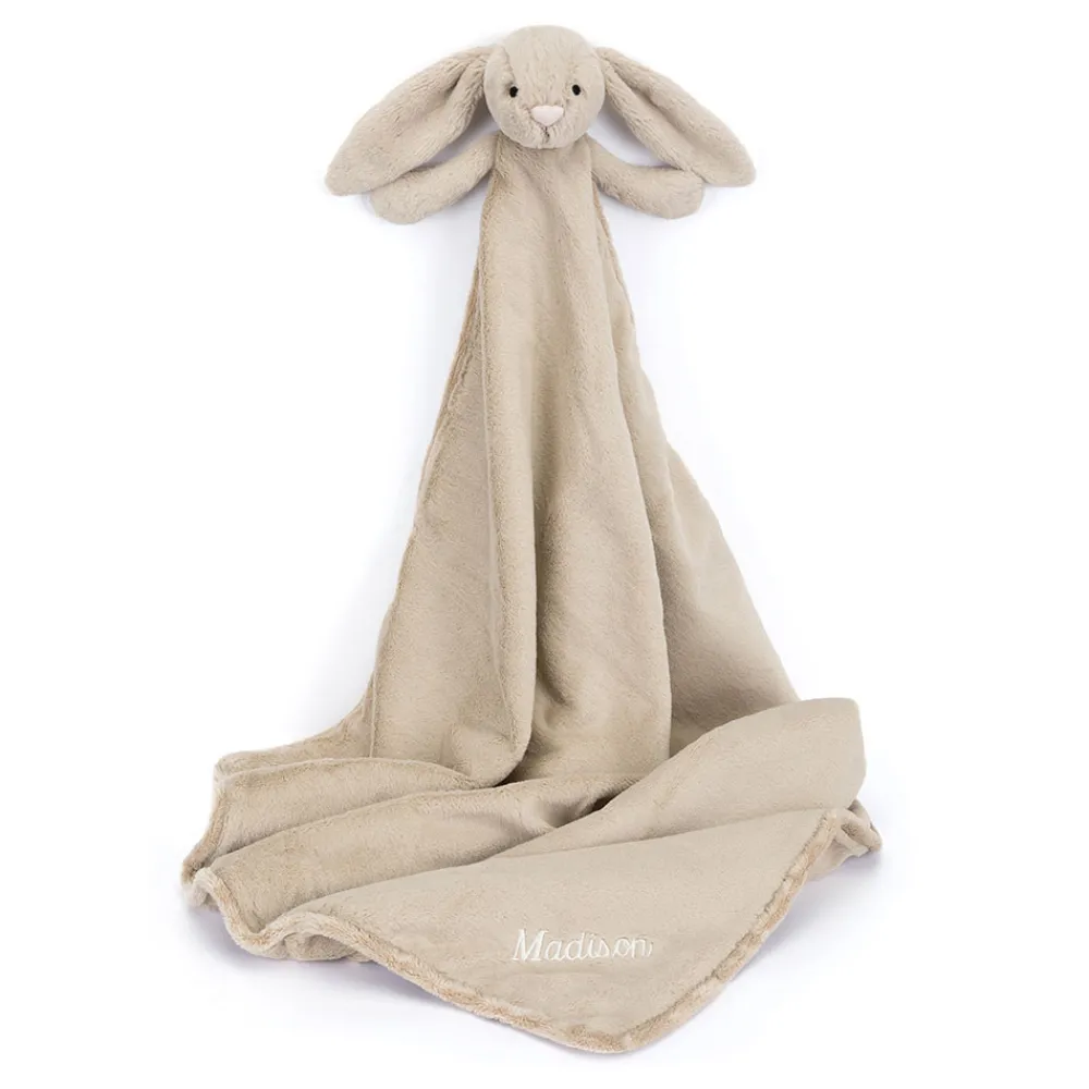 Jellycat Personalised Bashful Beige Bunny Blankie
