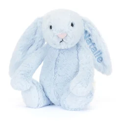 Jellycat Personalised Bashful Blue Bunny Medium