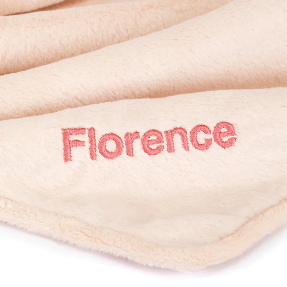 Jellycat Personalised Bashful Blush Bunny Blankie