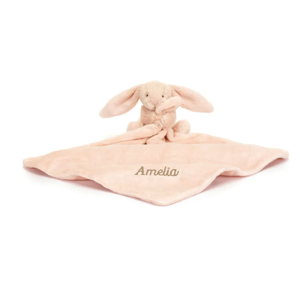Jellycat Personalised Bashful Blush Bunny Soother