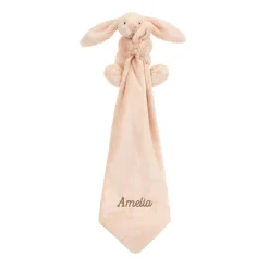 Jellycat Personalised Bashful Blush Bunny Soother