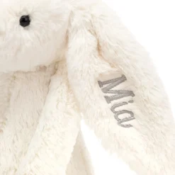 Jellycat Personalised Bashful Cream Bunny Medium