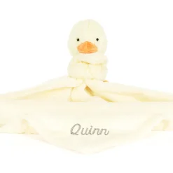Jellycat Personalised Bashful Duckling Soother