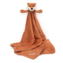 Jellycat Personalised Bashful Fox Cub Blankie