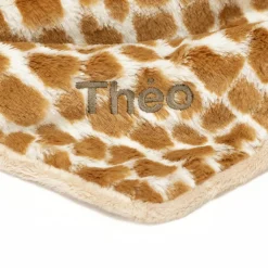 Jellycat Personalised Bashful Giraffe Blankie