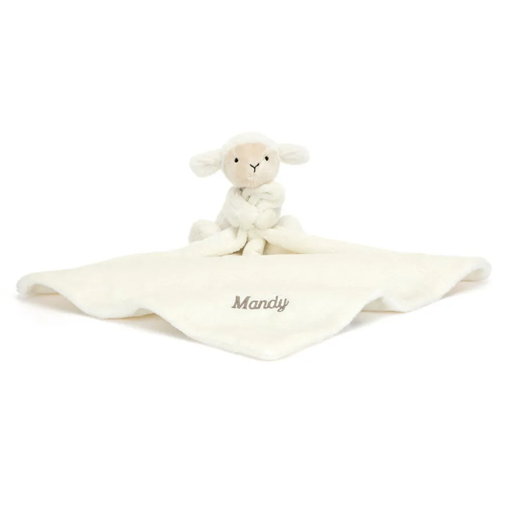 Jellycat Personalised Bashful Lamb Soother