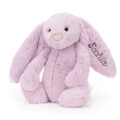 Jellycat Personalised Bashful Lilac Bunny Medium
