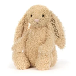 Jellycat Personalised Bashful Luxe Bunny Curly Big