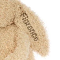 Jellycat Personalised Bashful Luxe Bunny Curly Big