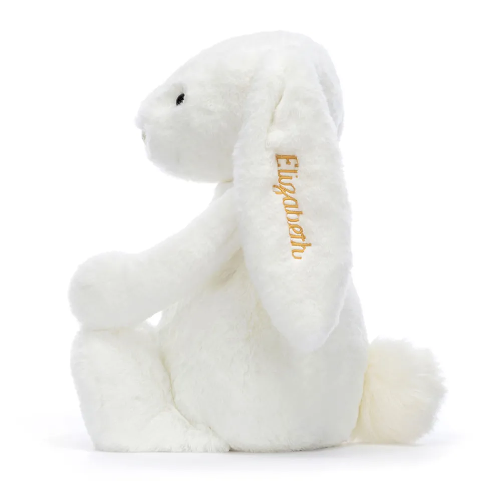 Jellycat Personalised Bashful Luxe Bunny Luna Huge