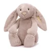 Jellycat Personalised Bashful Luxe Bunny Rosa Huge