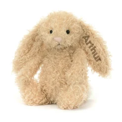 Jellycat Personalised Bashful Luxe Bunny Curly Original