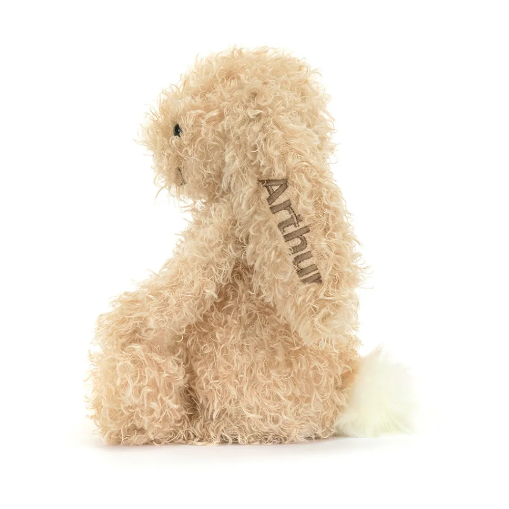 Jellycat Personalised Bashful Luxe Bunny Curly Original