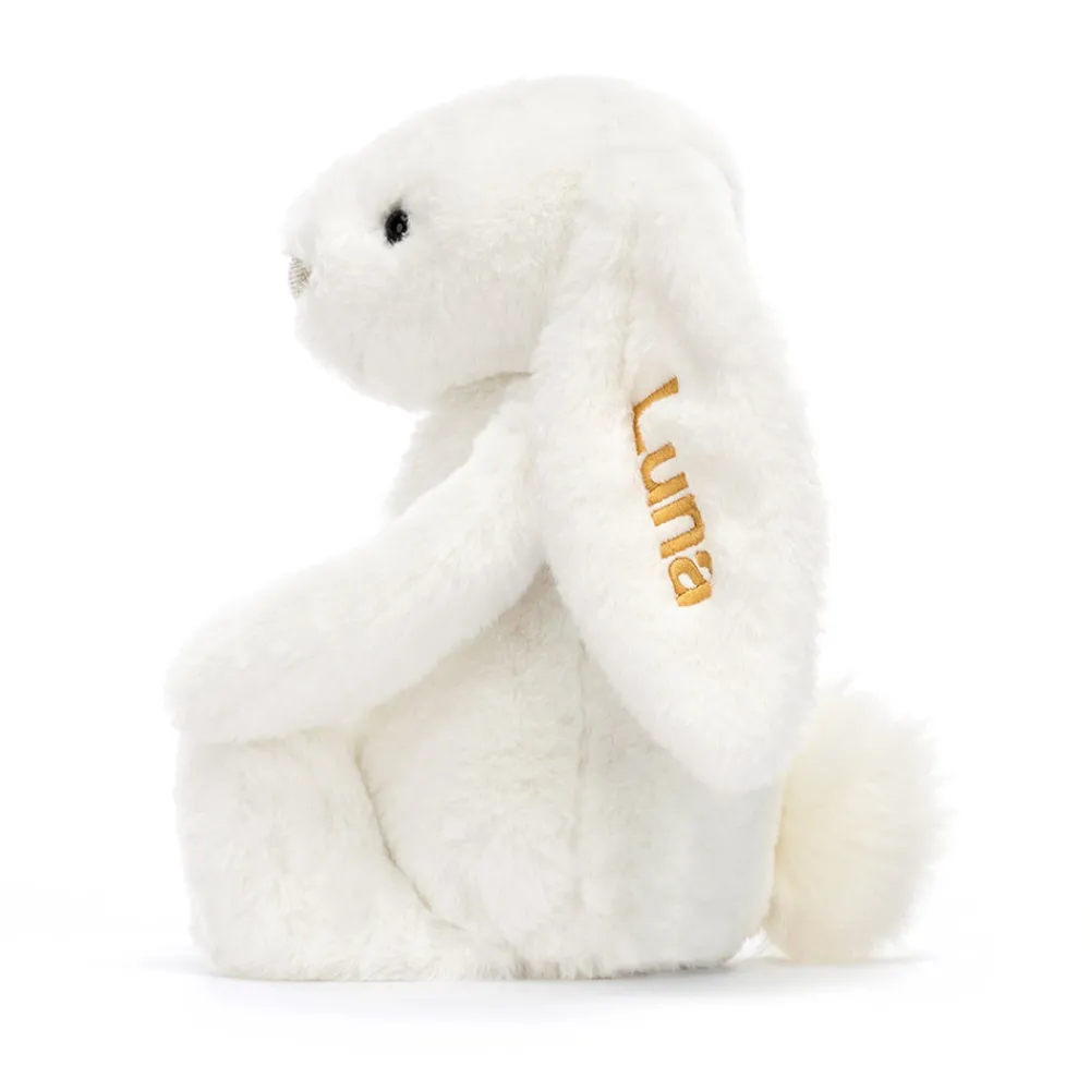 Jellycat Personalised Bashful Luxe Bunny Luna Medium