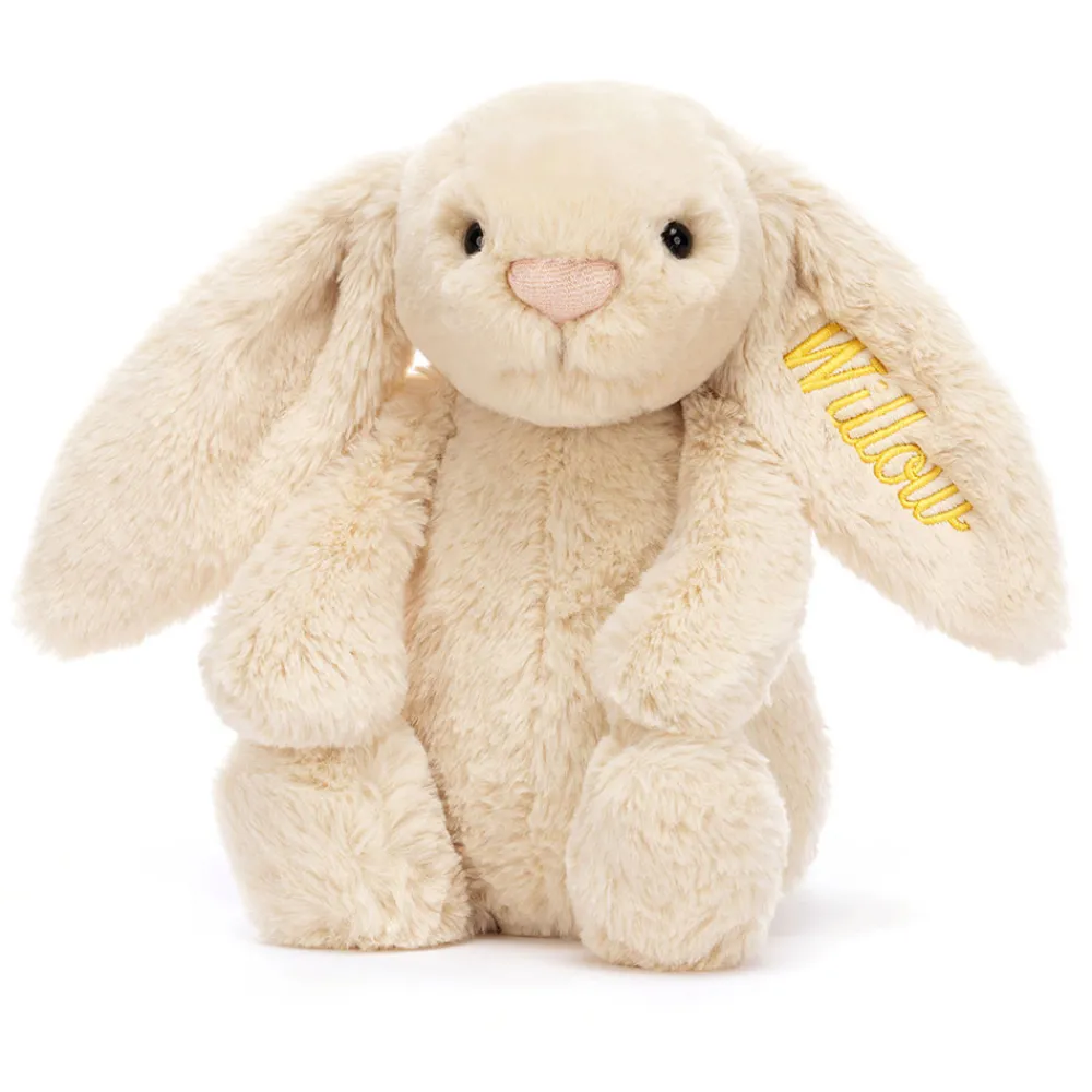 Jellycat Personalised Bashful Luxe Bunny Willow Medium