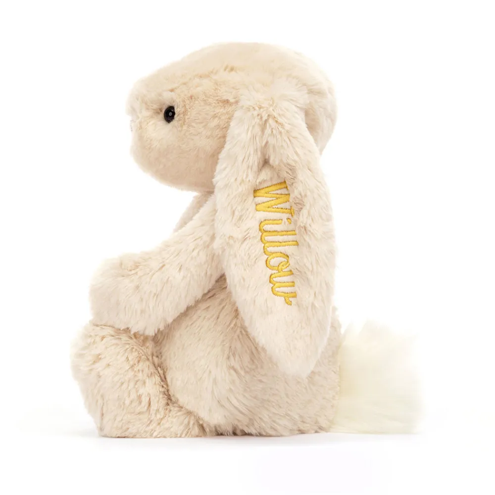 Jellycat Personalised Bashful Luxe Bunny Willow Medium