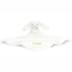 Jellycat Personalised Bashful Luxe Bunny Luna Soother