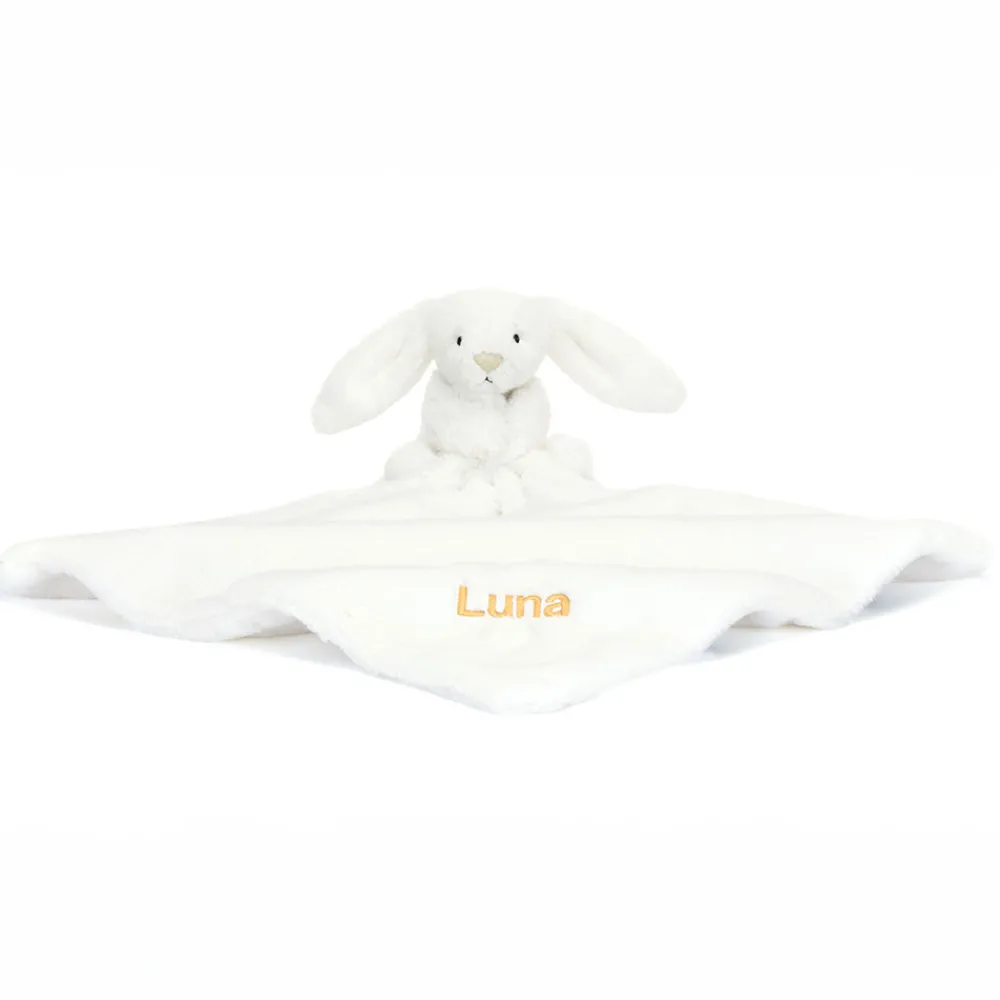 Jellycat Personalised Bashful Luxe Bunny Luna Soother