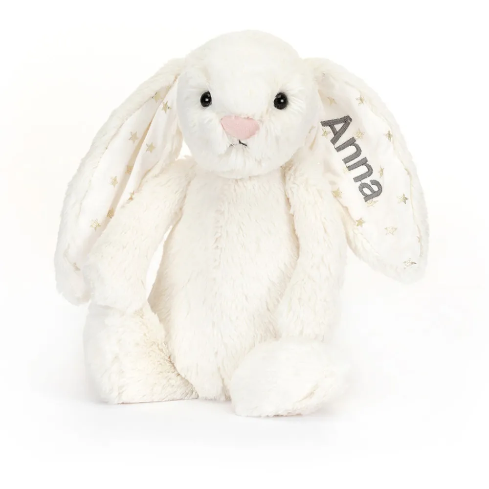 Jellycat Personalised Bashful Twinkle Bunny Medium