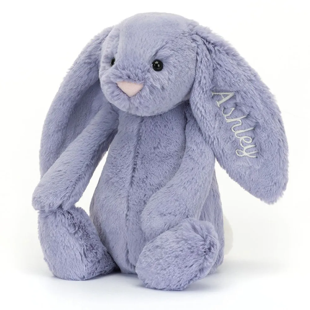 Jellycat Personalised Bashful Viola Bunny Medium