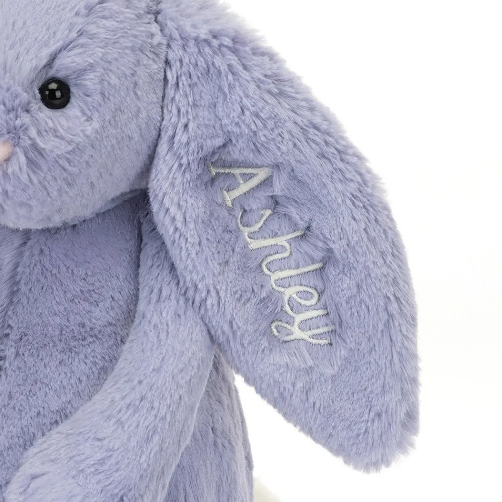 Jellycat Personalised Bashful Viola Bunny Medium