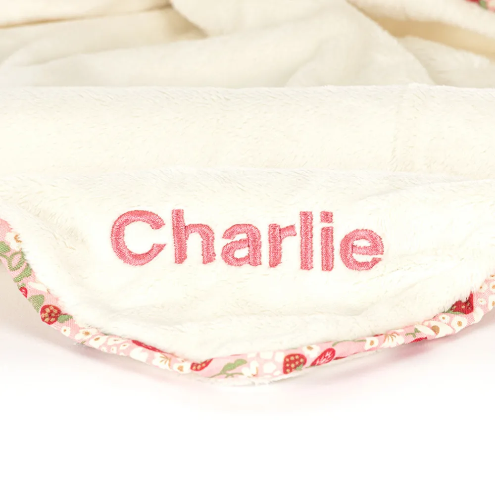 Jellycat Personalised Blossom Cream Bunny 'Berry' Soother