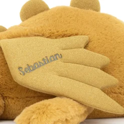 Jellycat Personalised Golden Dragon Huge
