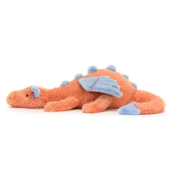 Jellycat Personalised Persimmon Dragon Huge