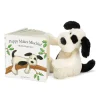 Jellycat Puppy Makes Mischief Book and Bashful Puppy Medium