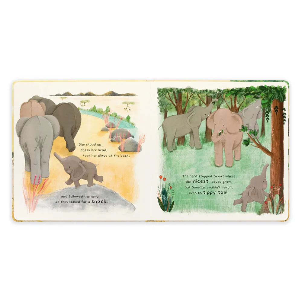 Jellycat Smudge the Littlest Elephant Book