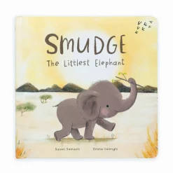 Jellycat Smudge the Littlest Elephant Book and Smudge Elephant Medium