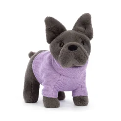 Jellycat Sweater French Bulldog Purple