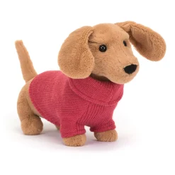 Jellycat Sweater Sausage Dog