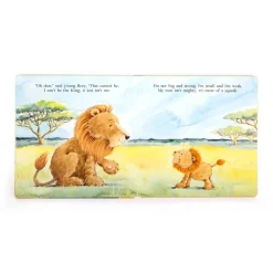 Jellycat The Very Brave Lion Book
