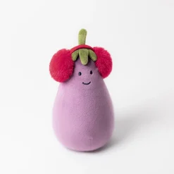 Jellycat Toastie Vivacious Red Aubergine