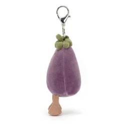 Jellycat Vivacious Vegetable Aubergine Bag Charm